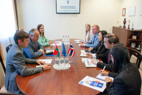 Встреча председателя БелТПП М.Мятликова с сотрудниками МИД Таиланда