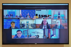 Участие председателя БелТПП М.Мятликова в XX заседании Совета руководителей палат государств – участников СНГ