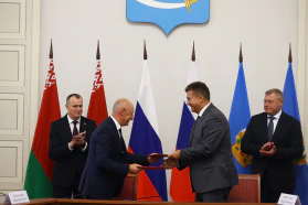 Визит делегации Могилевской области в г. Астрахань, РФ