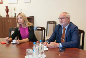 Сустрэча намесніка старшыні БелГПП Д. Мялешкіна з прадстаўнікамі БелГПП у Венгрыі і Іспаніі
