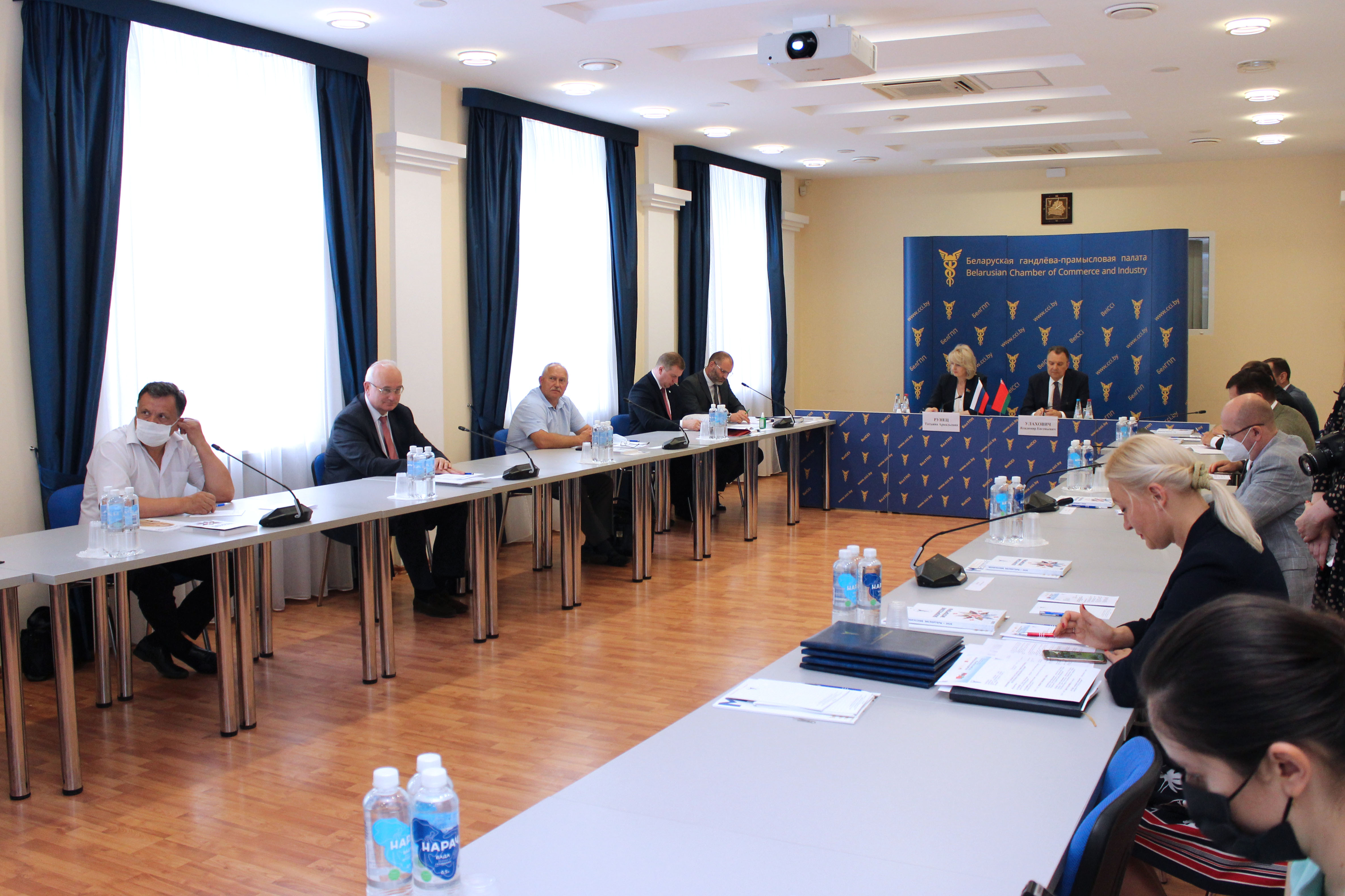 Заседание Совета делового сотрудничества в рамках VIII Форума регионов Беларуси и России