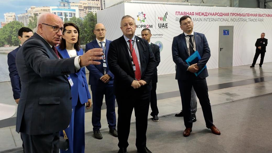 Made in Belarus exposition at the INNOPROM 2024 exhibition in Yekaterinburg Made in Belarus exposition at the INNOPROM 2024 exhibition in Yekaterinburg