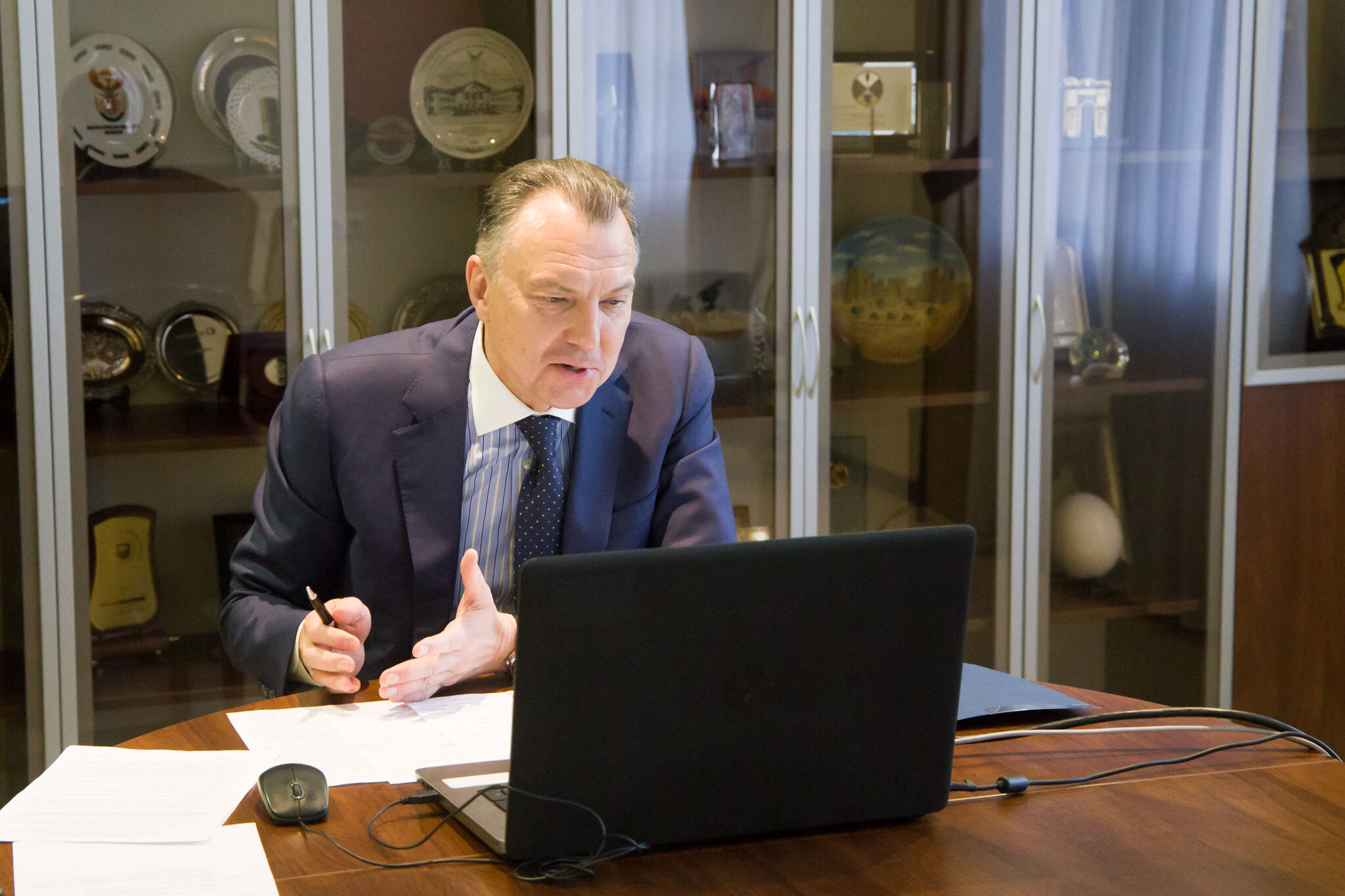 Удзел старшыні БелГПП У.Улаховіча ў пасяджэнні Савета кіраўнікоў гандлёва-прамысловых палат, арганізаванага ГПП РФ Удзел старшыні БелГПП У.Улаховіча ў пасяджэнні Савета кіраўнікоў гандлёва-прамысловых палат, арганізаванага ГПП РФ