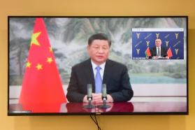 Участие председателя БелТПП В.Улаховича в открытии четвертой Китайской международной выставки импорта в Шанхае