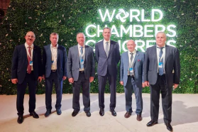 Участие председателя БелТПП В.Улаховича во Всемирном конгрессе торгово-промышленных палат