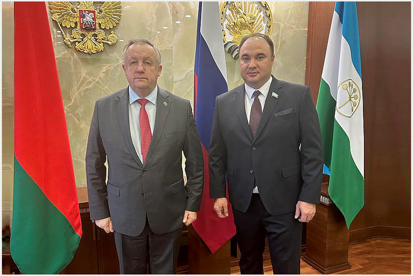 Chairman of the BelCCI Mikhael Miatlikov and President of the Chamber of Commerce and Industry of Bashkortostan Timur Khakimov discussed the program of International Business Week 2023 Chairman of the BelCCI Mikhael Miatlikov and President of the Chamber of Commerce and Industry of Bashkortostan Timur Khakimov discussed the program of International Business Week 2023