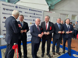Удзел старшыні БелГПП М.Мятлікава ў адкрыцці міжнародных спецыялізаваных выстаў у сферы машынабудавання і металаапрацоўкі ў Мінску