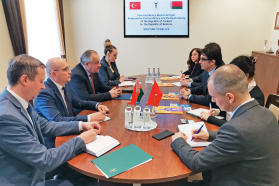 Chairman Mikhael Miatlikov meets with the Ambassador Extraordinary and Plenipotentiary of Türkiye