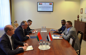 Встреча председателя БелТПП М.Мятликова с Чрезвычайным и Полномочным Послом Судана 