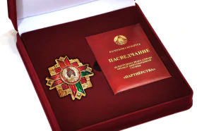 Старшыня БелГПП М.Мятлікаў узнагароджаны Нагрудным знакам адрознення органаў дыпламатычнай службы «Партнёрства»