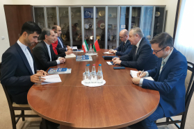 Встреча председателя БелТПП М.Мятликова с Чрезвычайным и Полномочным Послом Ирана С.Яри