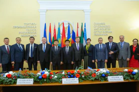 Участие председателя БелТПП М.Мятликова в XXIII заседании Совета руководителей палат государств – участников СНГ