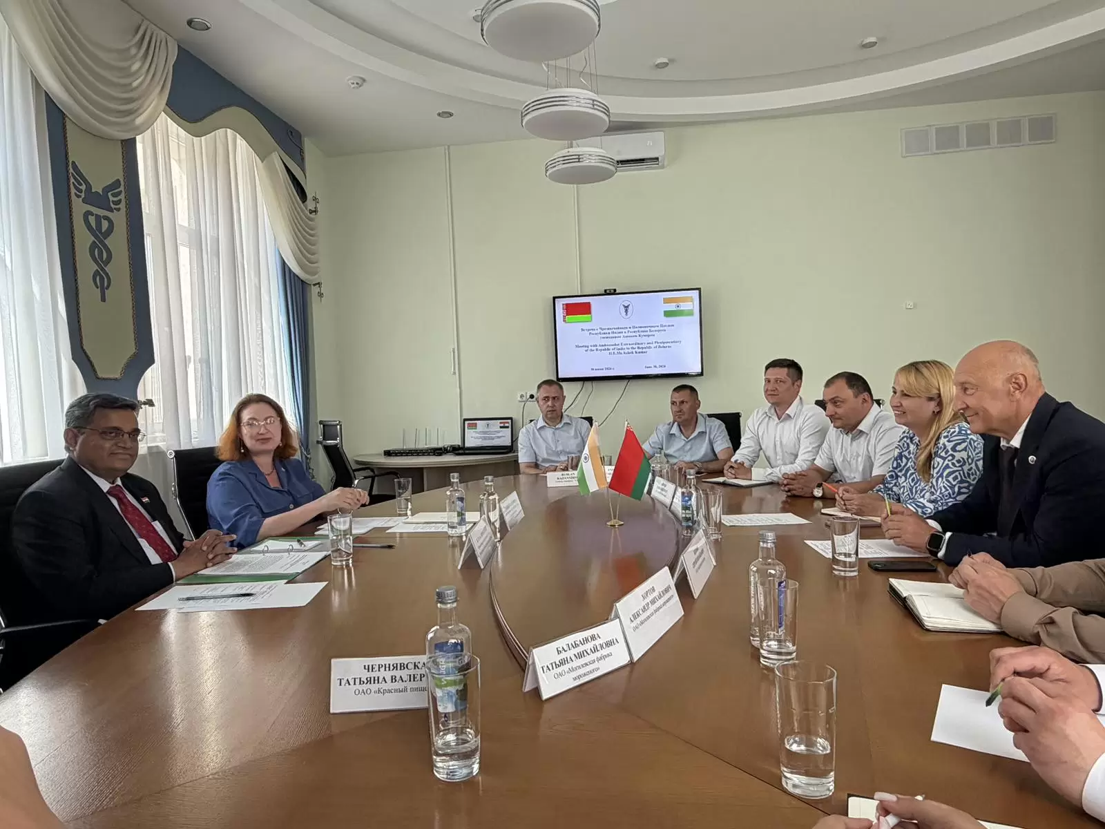Амбасадар Індыі ў Беларусі наведаў Магілёў