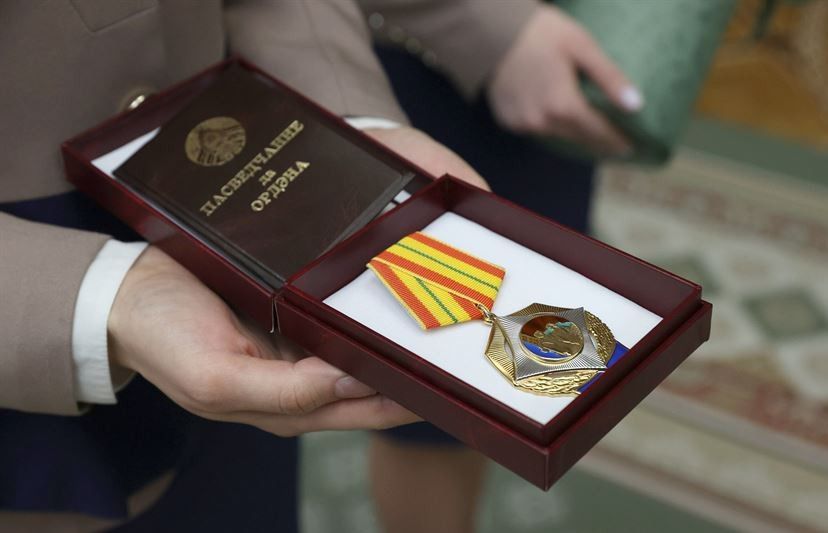 Старшыня БелГПП М.Мятлікаў узнагароджаны Ордэнам Пашаны Старшыня БелГПП М.Мятлікаў узнагароджаны Ордэнам Пашаны