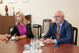 Встреча заместителя председателя БелТПП Д.Мелешкина с представителями БелТПП в Венгрии и Испании