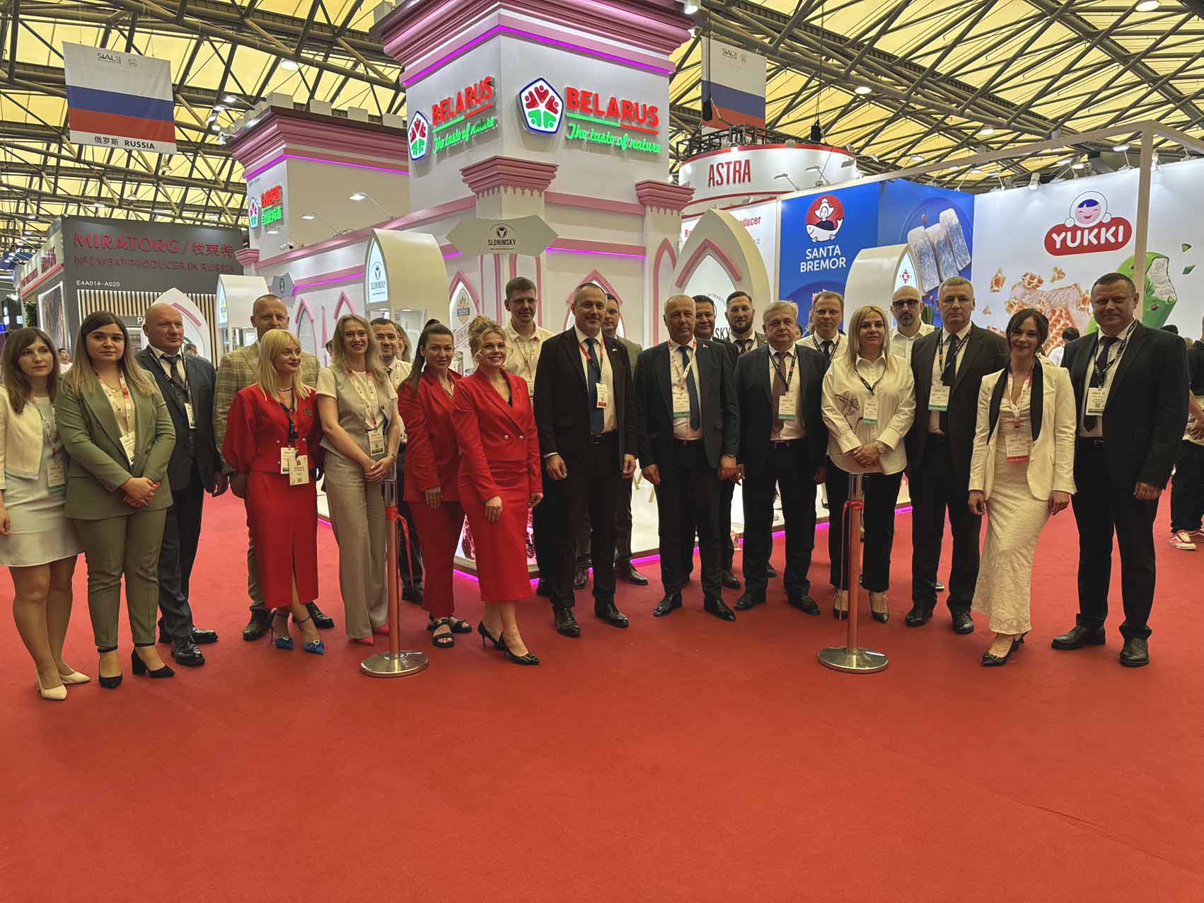 Экспозиции Belarus. The Taste of Nature на выставке SIAL Shanghai 2024 Экспозиции Belarus. The Taste of Nature на выставке SIAL Shanghai 2024