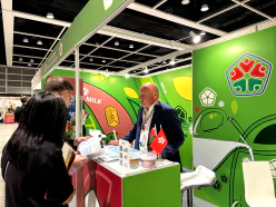 Экспозиция Belarus. The Taste of Nature на выставке HKTDC Food Expo в Гонконге