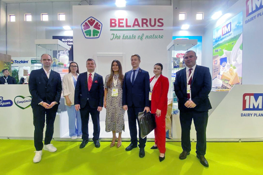 Экспозиция Belarus. The Taste of Nature на 32-й международной выставке пищевых продуктов и технологий WorldFood Istanbul Экспозиция Belarus. The Taste of Nature на 32-й международной выставке пищевых продуктов и технологий WorldFood Istanbul