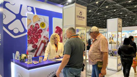 Экспозиция Belarus. The Taste of Nature на международной выставке InterFood Astana в Казахстане