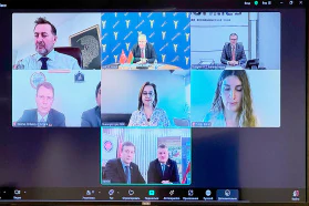 Анлайн-сустрэча сустаршыняў Беларуска-Турэцкага савета дзелавога супрацоўніцтва