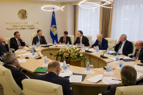 Удзел старшыні БелГПП У.Улаховіча ў рэспубліканскай навукова-практычнай канферэнцыі «Канцэптуальныя падыходы ў сферы нацыянальнай бяспекі: тэндэнцыі і параметры трансфармацыі»
