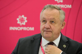 Участие председателя БелТПП М.Мятликова в пресс-конференции, посвященной старту выставки ИННОПРОМ