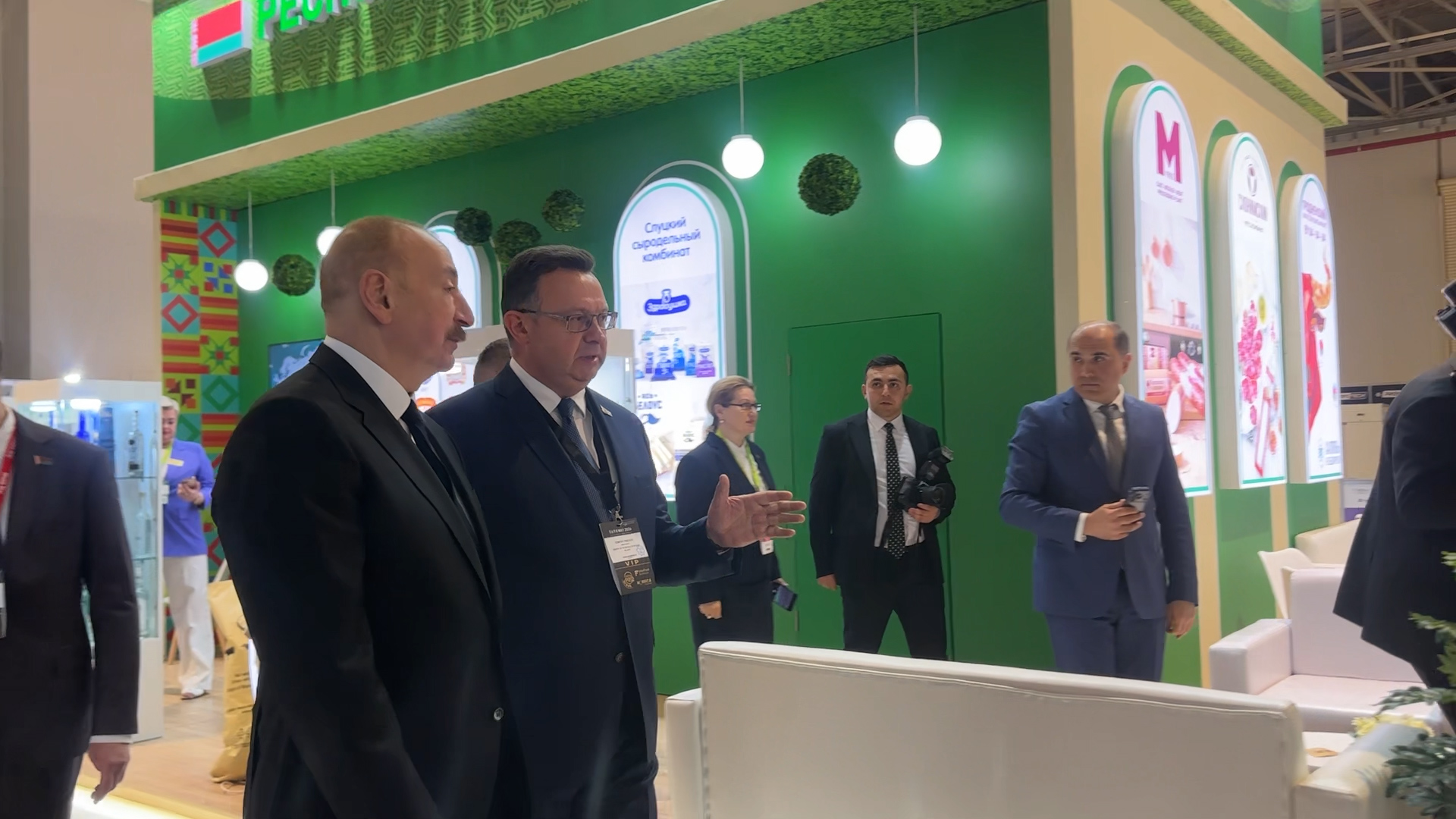 Белорусская экспозиция представлена на выставках InterFood Azerbaijan и Caspian Agro Week 2026 в Баку 