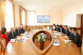 Сустрэча з кіраўніцтвам бізнес-асацыяцый правінцыі Хэйлунцзян (КНР)