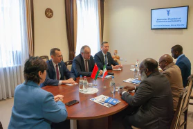 Сустрэча з дэлегацыяй Рэспублікі Экватарыяльная Гвінея