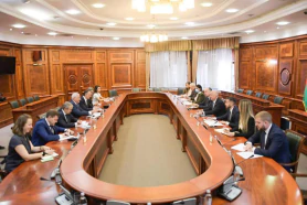 Визит председателя БелТПП В.Улаховича в составе белорусской делегации в Сербию