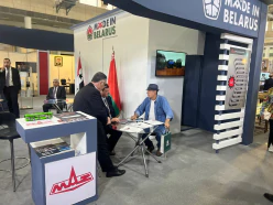 Экспозиция Made in Belarus на международной выставке Rebuild Syria в Дамаске