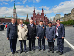 Михаил Мятликов принял участие в праздновании 80-летия Великой Победы в Москве 